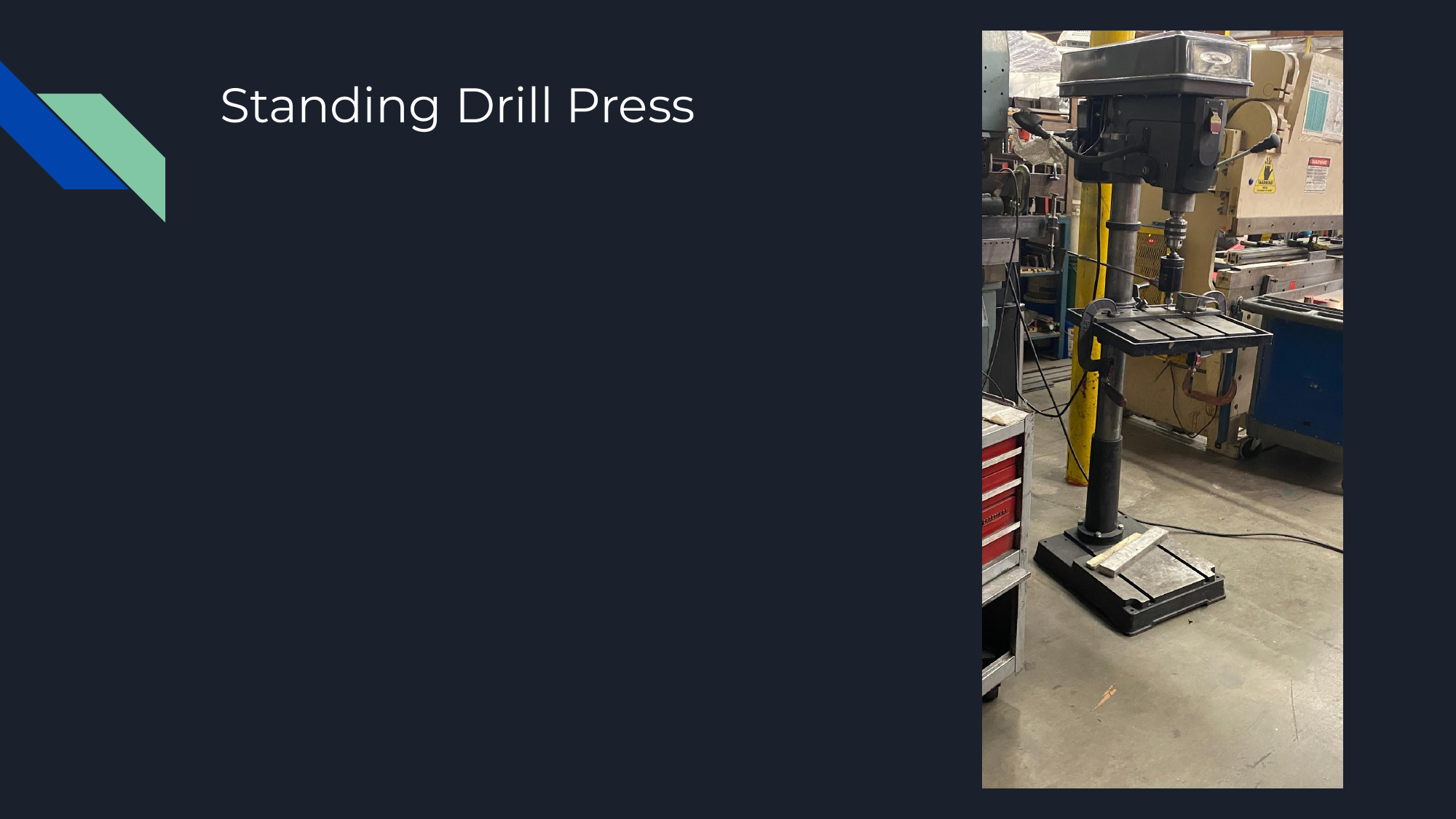 Metal fabrication machine at A P Precision