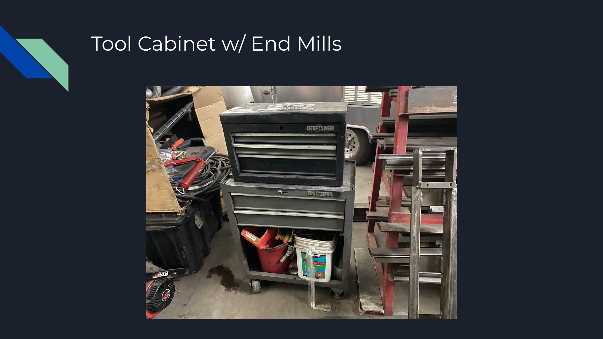 Shop floor equipment at A P Precision Simi Valley