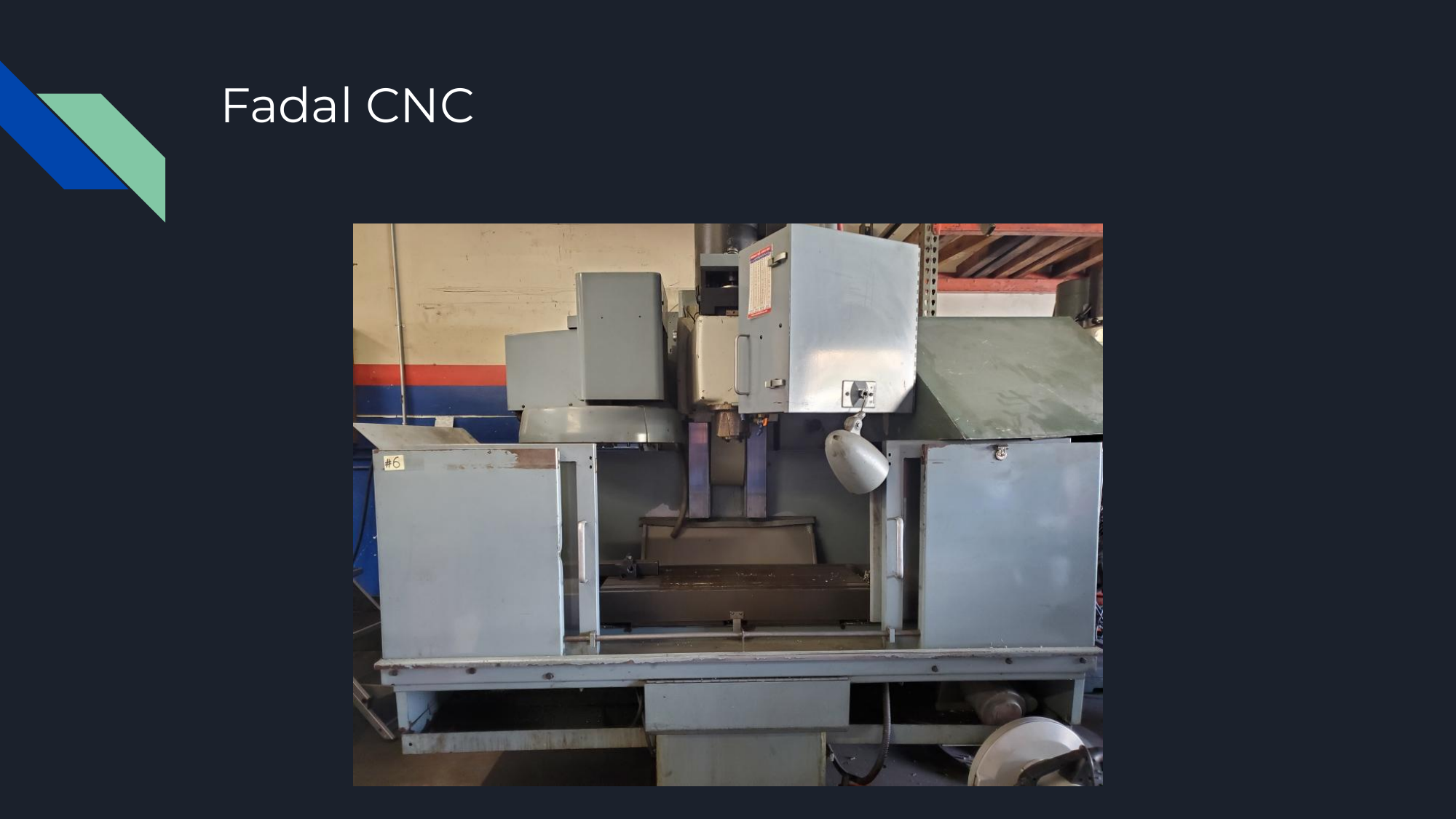 Fadal CNC vertical machining center for precision milling, Simi Valley